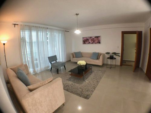 Furnished apartment for rent Ensanche Naco, Santo Domingo.