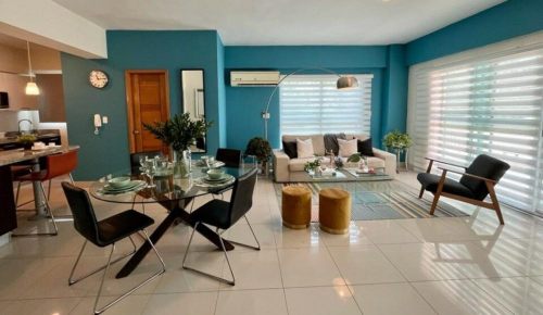 Furnished apartment for rent in Mirador Sur, Santo Domingo. 
