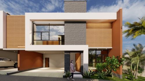 Luxury houses under construction for sale in Altos de Arroyo Hondo II