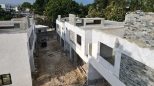 Luxury houses under construction for sale in Altos de Arroyo Hondo II  Santo domingo